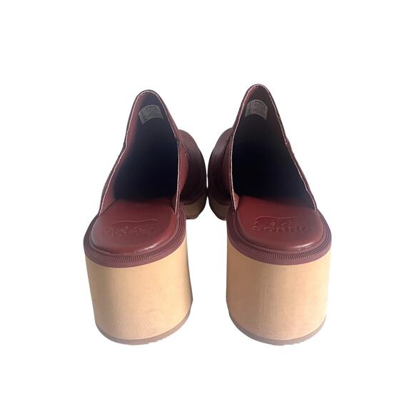 Brand New Sorel Women's Hi Line Heel Mule Boots Spice Tawny Buff US 9 - Picture 7 of 12